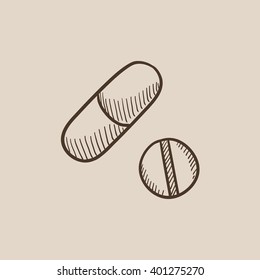 Pillt Sketch Symbol.
