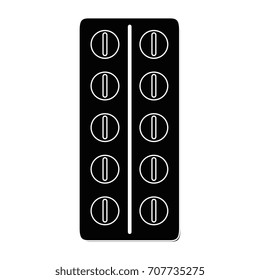 pills tablets isolated icon