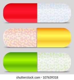 Pills, vector eps10 illustration