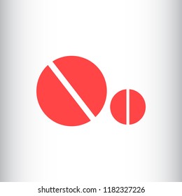 pills vector icon 10 eps