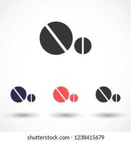 pills vector icon 10 eps
