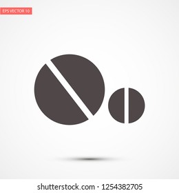 pills vector icon 10 eps
