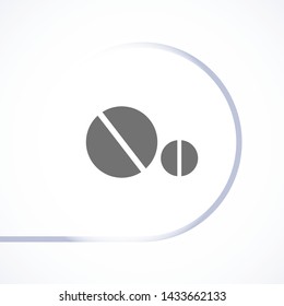 pills vector icon 10 eps , Lorem ipsum Flat design