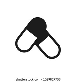 pills vector icon