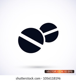 Pills  vector icon