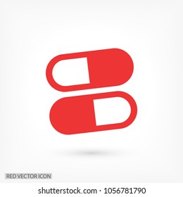 Pills  vector icon