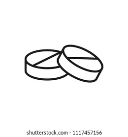 pills vector icon