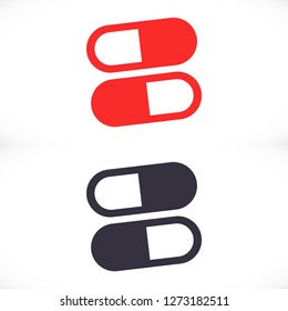 Pills  vector icon