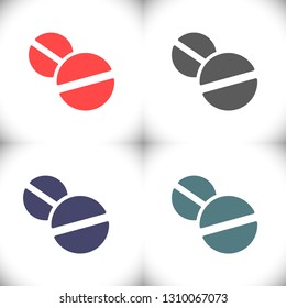 Pills  vector icon