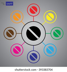 pills  vector icon,