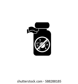 Pills vector icon Antibiotic.