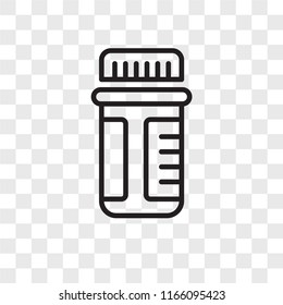 Pills vector icon isolated on transparent background, Pills logo concept