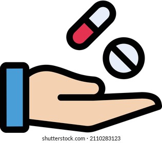 píldoras Ilustración vectorial en un fondo transparente. Símbolos de calidad premium. Icono vectorial de trazo para el concepto y diseño gráfico.