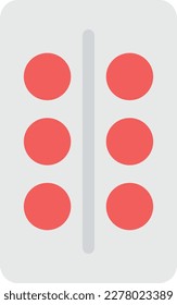 pills Vector illustration on a transparent background. Premium quality symmbols. Line Color vector icons for concept and graphic design.