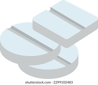 pills Vector illustration on a transparent background. Premium quality symbols. Flat icons for concept and graphic design.