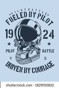 pilot battle driven by courage