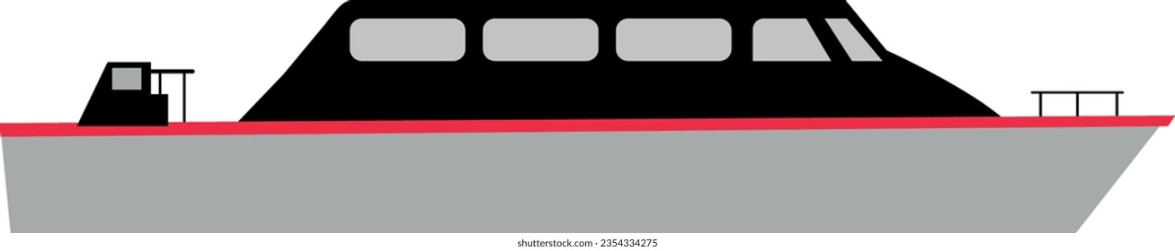 Pilot boat sign. Vessels signs and symbols.