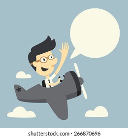pilot businessman