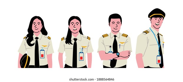 The pilot is in charge of piloting the plane from one place to another.