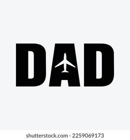 Pilot Dad Father's Day Gift for Airplane