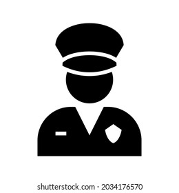 pilot icon or logo isolated sign symbol vector illustration - high quality black style vector icons
