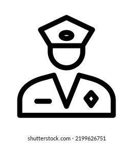 pilot icon or logo isolated sign symbol vector illustration - high quality black style vector icons
