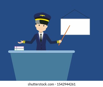Pilot - Presenting on White Board