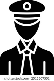 Pilot Vector Icon Design Illustration