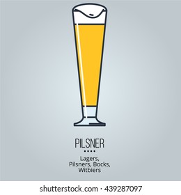 pilsner glass icon