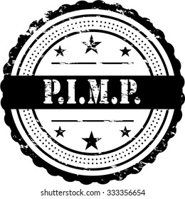 PIMP / Grunge Badge