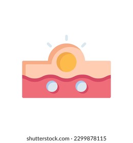 pimple icon for your website design, logo, app, UI.