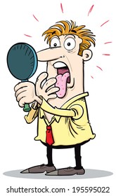 pimples on language
