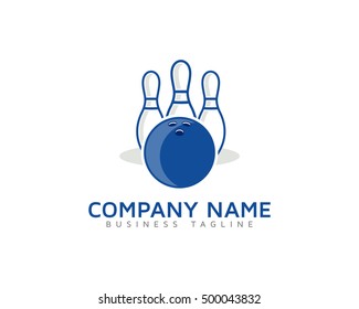 Pin Ball Bowling Club Logo