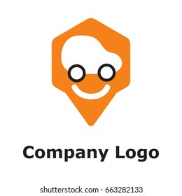 Pin car logo