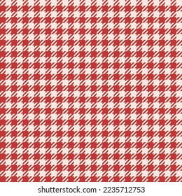 Pin check pattern, Xmas plaid pattern vector illustration