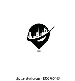 pin city logo vector file