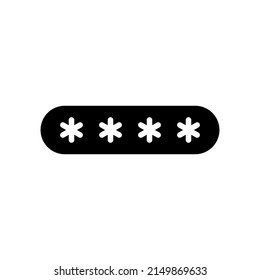 Pin code icon for apps and web sites
