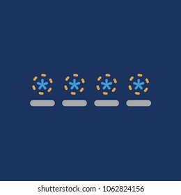 Pin code vector icon