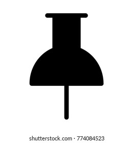  pin Glyph icon