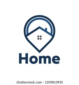 pin home logo illustration