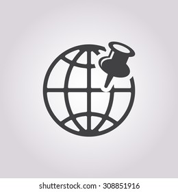 Pin icon.