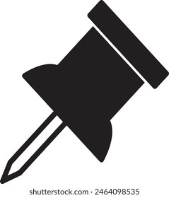 ilustración de diseño de icono de pin eps 10