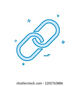 Pin icon design vector