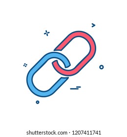 Pin icon design vector