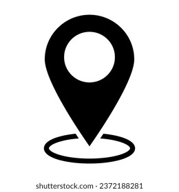 Pin icon. Distination sign. Design can use for web and mobile app. Vector illustration	
