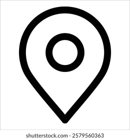Pin Icon Element For Design