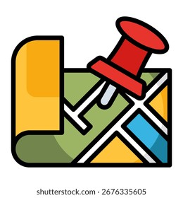 PIN-Icon-Element für Design