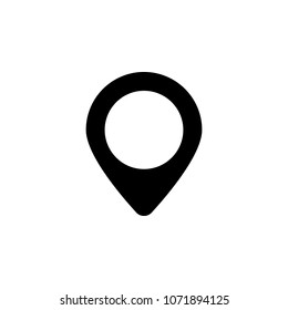 pin icon. Element of minimalistic icon for mobile concept and web apps. Signs and symbols collection icon for websites, web design, mobile app on white background
