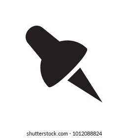 pin icon illustration isolated vector sign symbol
