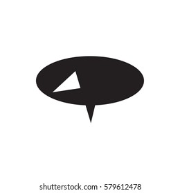 pin icon illustration isolated vector sign symbol